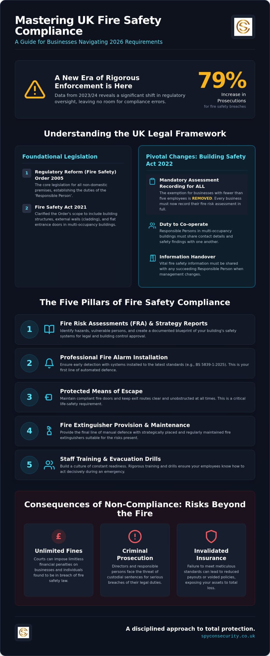 UK Fire Safety Compliance: The 2026 Statutory Guide