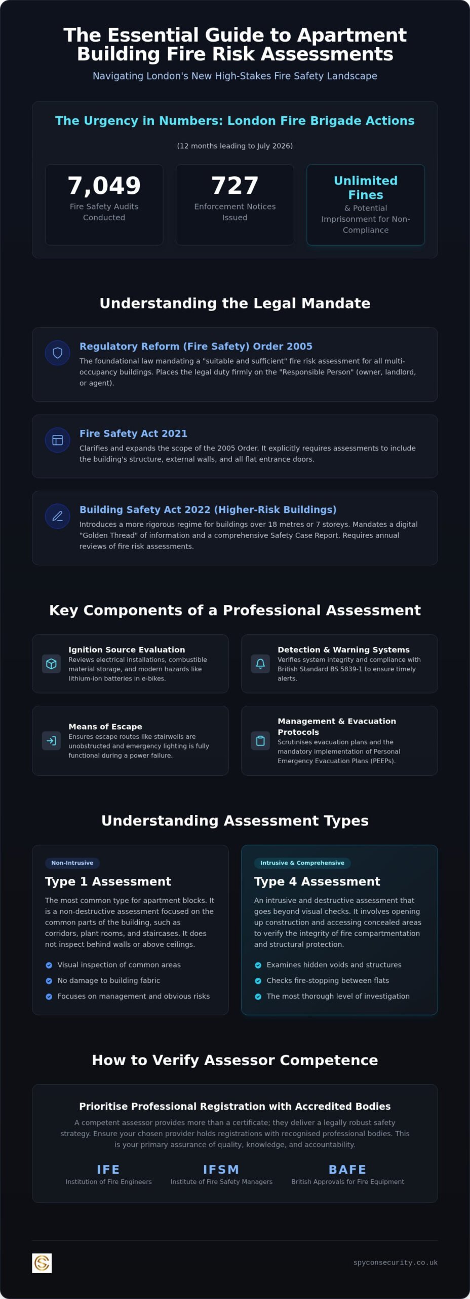 Apartment Building Fire Risk Assessment London: The 2026 Compliance Guide