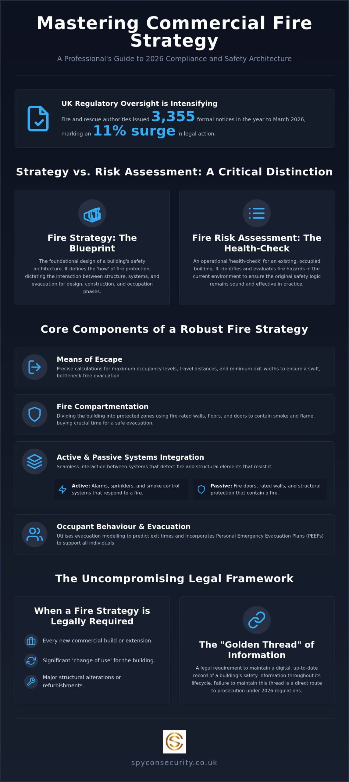 Fire Strategy for Commercial Buildings: The 2026 British Compliance Guide