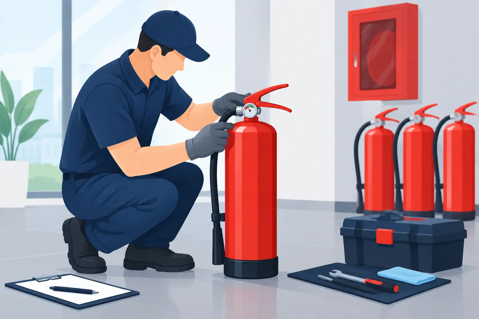 Commercial Fire Extinguisher Servicing Explained