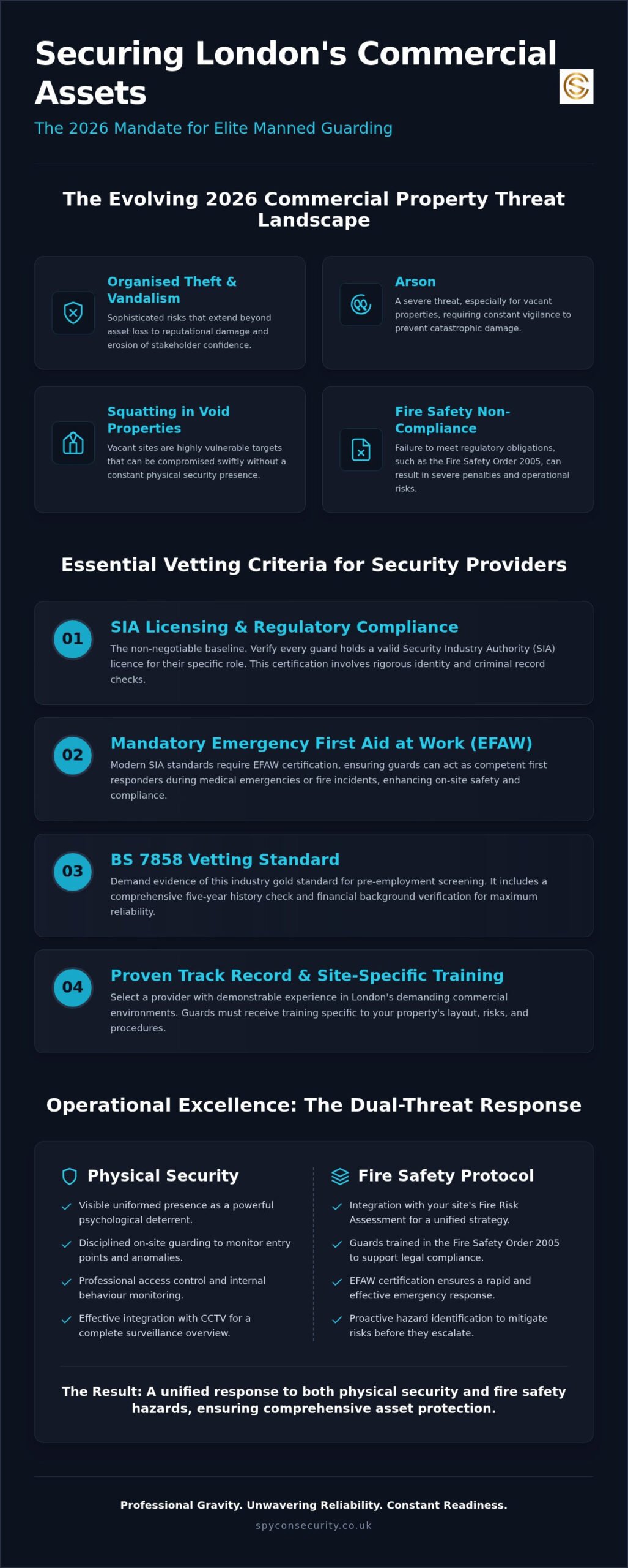 Commercial Property Security Guards London: The 2026 Procurement Guide