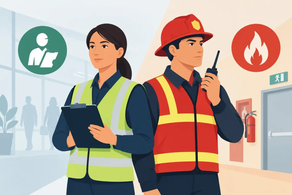 Fire Wardens Versus Marshals: Who Does What?